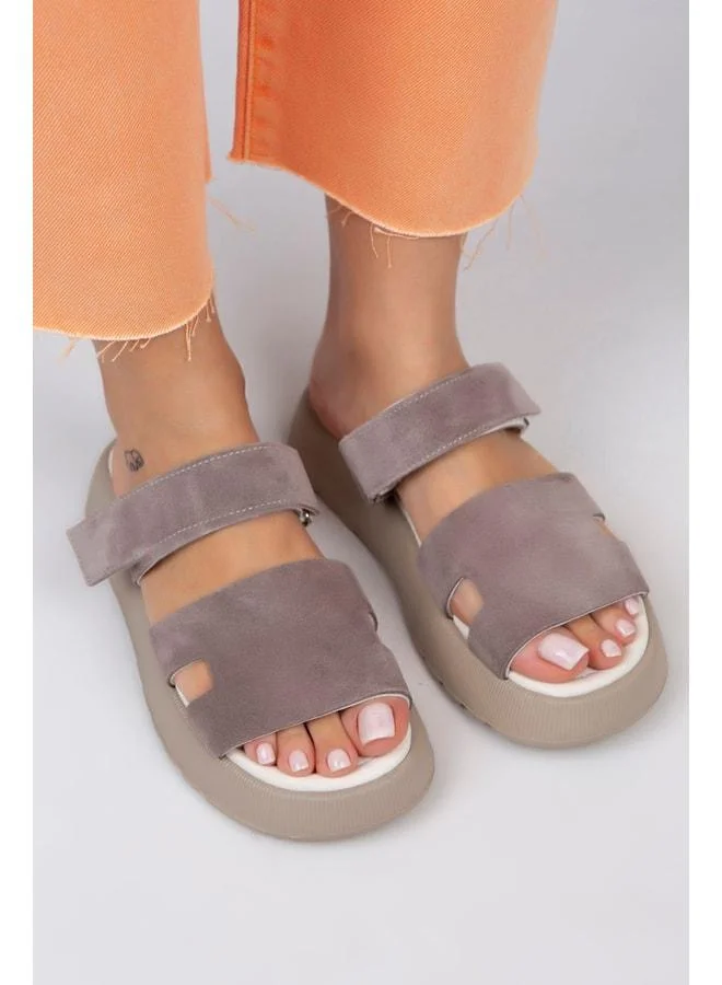 Manijero  Seina Women's Genuine Leather strap Slipper – Vizon. for Women | Best Price UAE