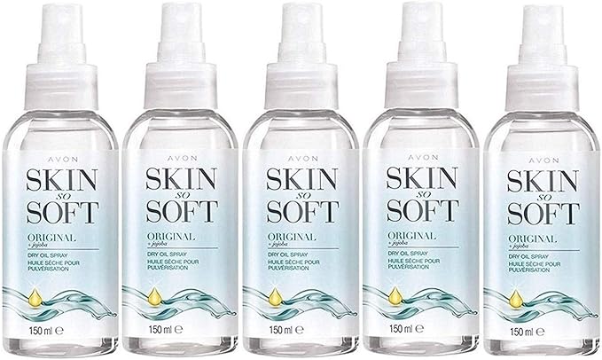 Avon Skin So Soft Original Dry Oil Body Spray with Jojoba 150 ml Pack of 2 - Image 2