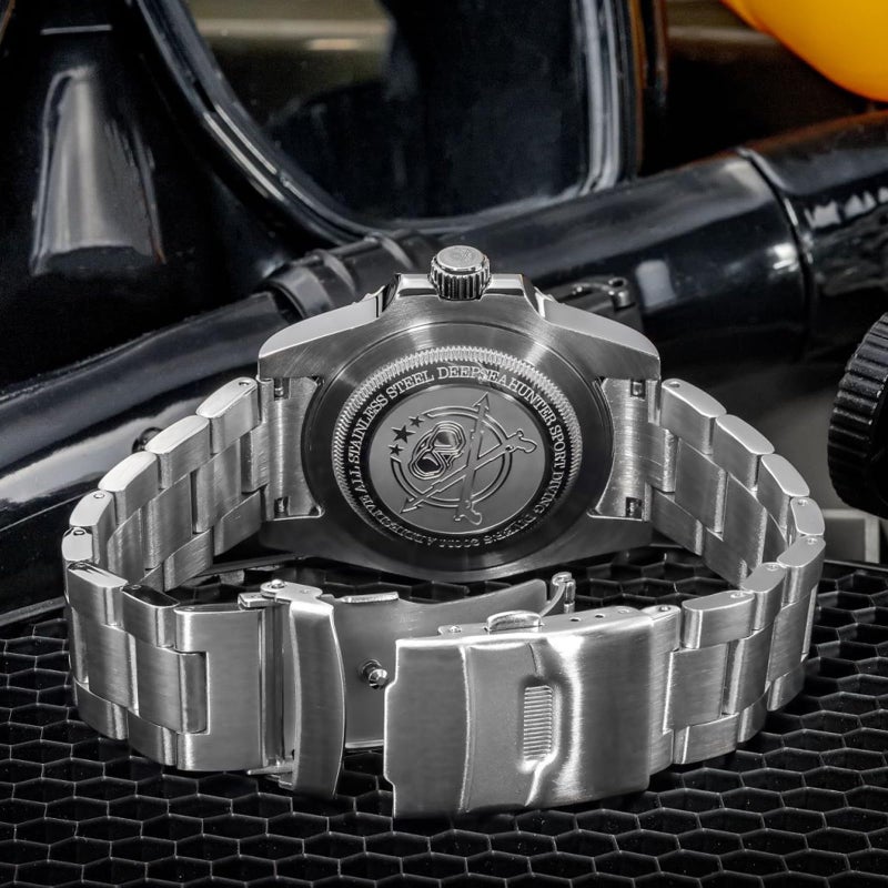 ADDIESDIVE Classic Quartz Watches for Men Stainless Steel Band Rotating Bezel 200M Diving Waterproof Wrist Watch Outdoor Watch - Image 4