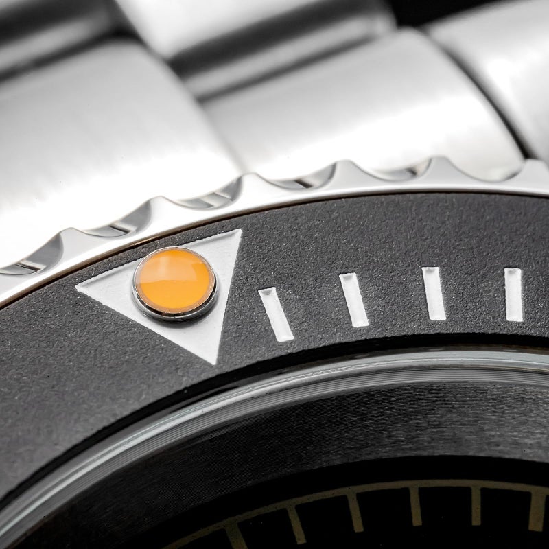 ADDIESDIVE Classic Quartz Watches for Men Stainless Steel Band Rotating Bezel 200M Diving Waterproof Wrist Watch Outdoor Watch - Image 5