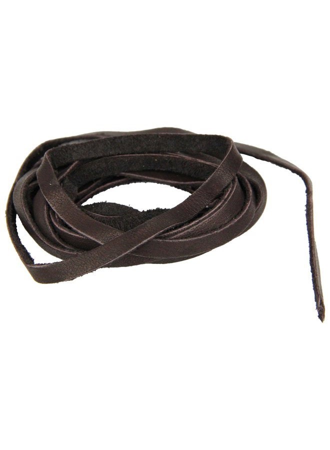 Realeather Crafts Chocolate-Deerskin Lace3/16X2Y, Acrylic, Multicolour, 12.39x7.79x0.93 cm - Image 1