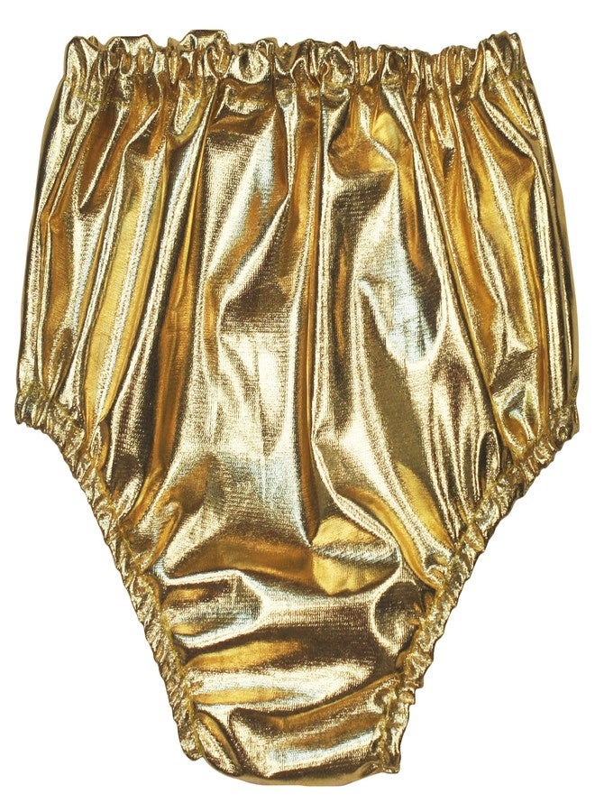 Petitebella Bling Solid Color Toddler Baby Bloomer 6-24m (Gold, One Size) - Image 2