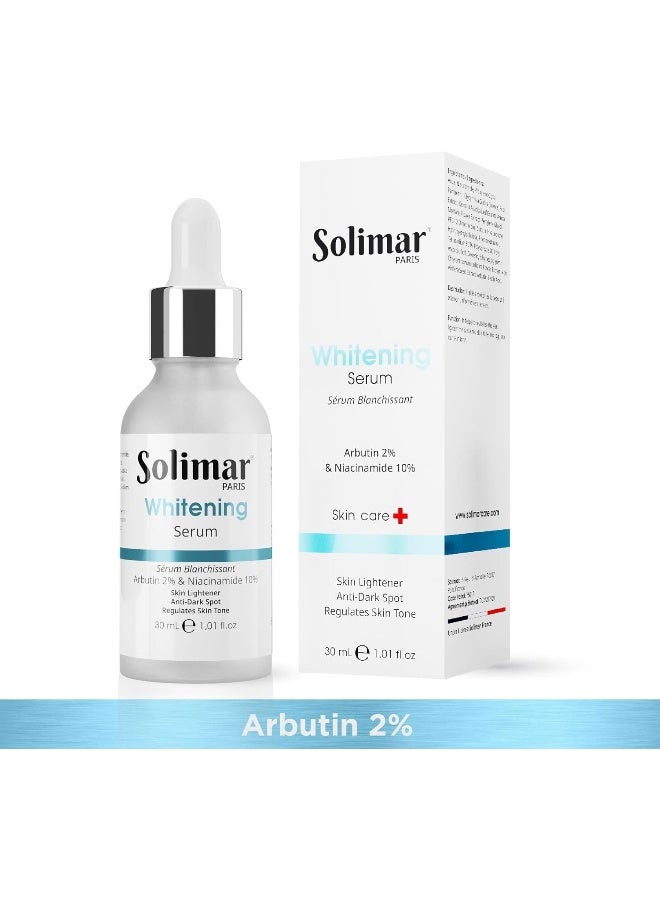 Solimar Paris Whitening Serum 30ml | Supports Skin Lightening & Brightening, Reduces Hyperpigmentation And Dark Spots - Image 4