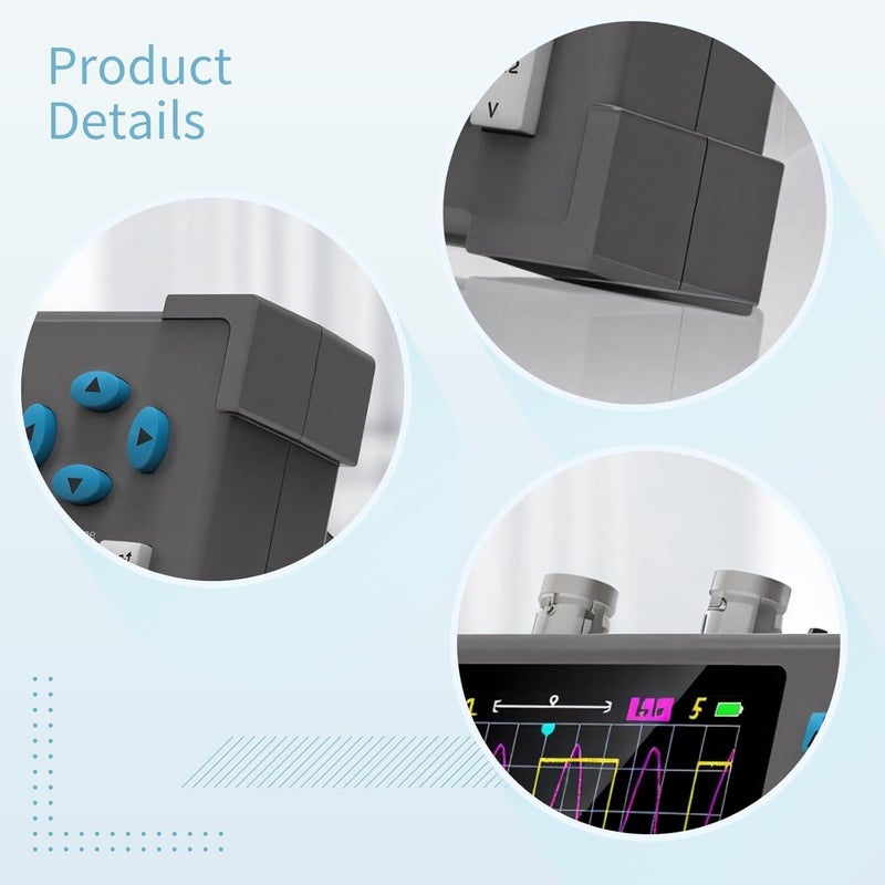 Digital Dual Channel Oscilloscope - Advanced Mini Oscilloscope With Easy Display And Comprehensive Measurement Features - Image 2