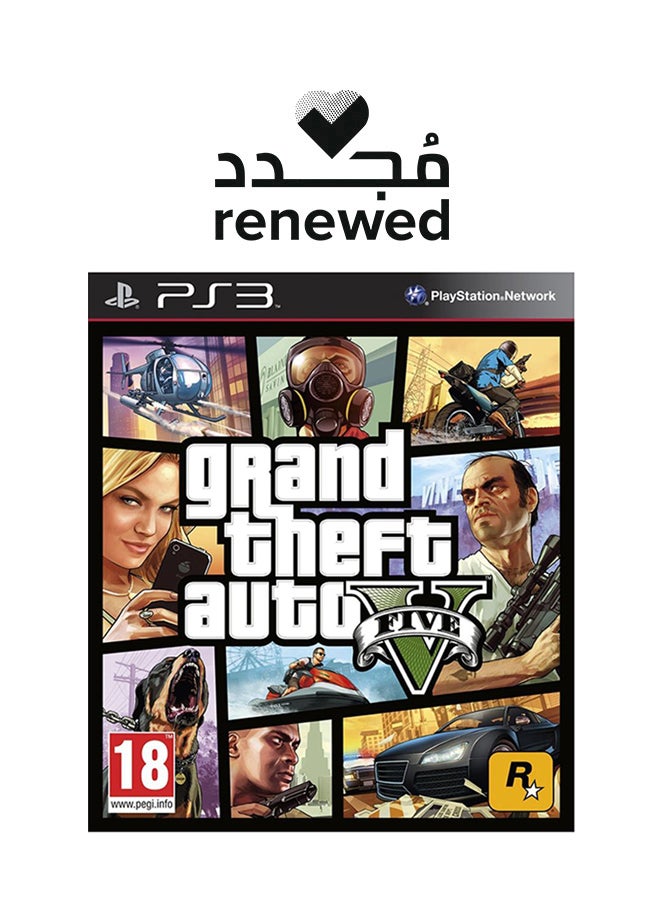 روك ستار جيمز مُجدد - لعبة الفيديو "Grand Theft Auto V " - مغامرة - playstation_3_ps3 - Image 1