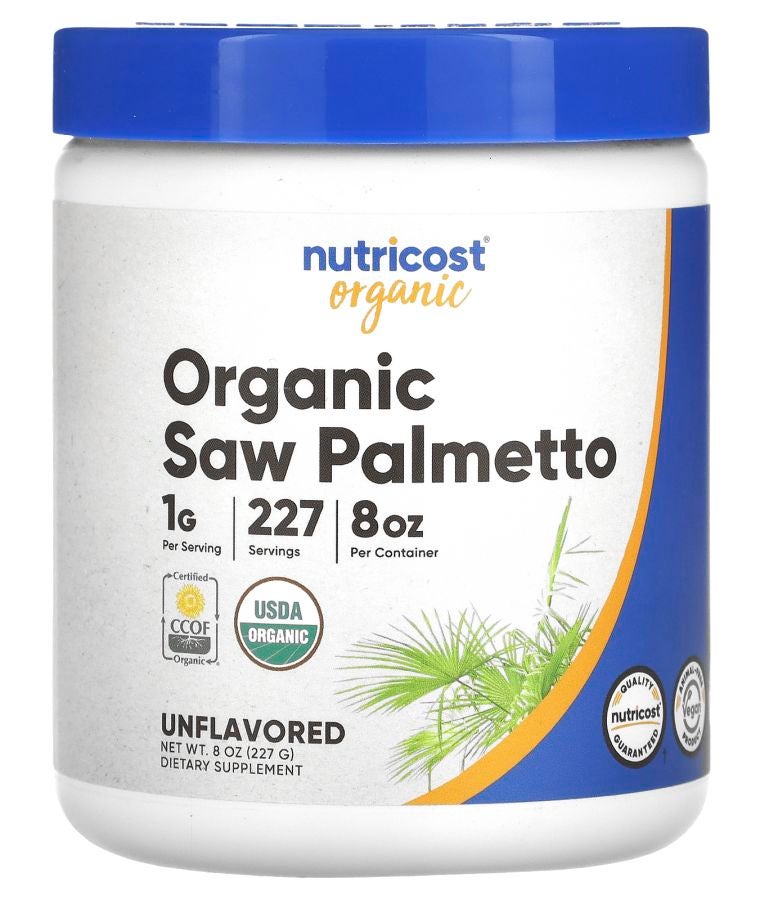Organic Saw Palmetto Unflavored 8 oz (227 g)