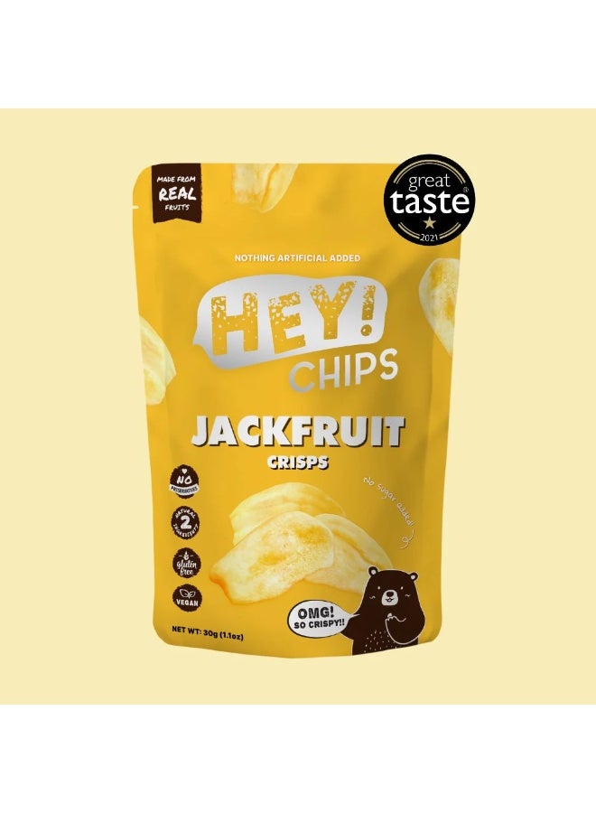  مرحبا! رقائق البطاطس رقائق البطاطس المقلية بنكهة الجاك فروت من هاي تشيبس، عادية 30 جم - Image 1