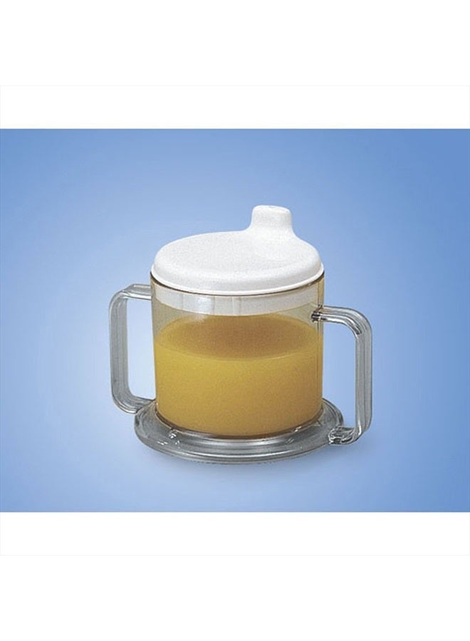 SP Ableware 745960000 Transparent Mug with Drinking Spout, Plastic