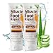 Miracle of Aloe Miracle Foot Repair Cream (8 oz / 2-Pack) Repairs Dry Cracked Heels and Feet, 60% Pure UltraAloe Moisturizes, Softens, and Repairs - Image 2