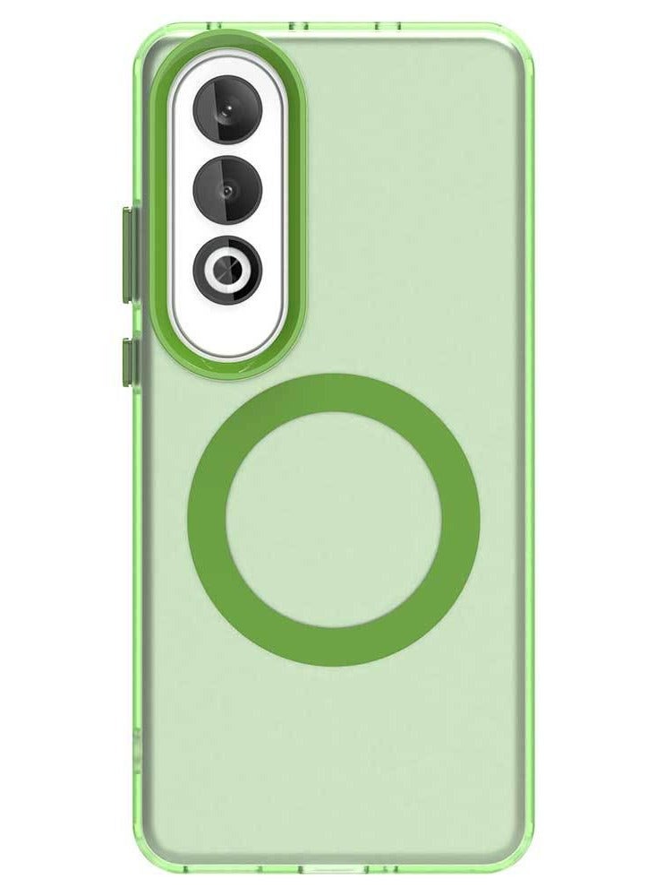 general Case for OnePlus Nord CE 4 5G,Cute Candy Color Drop Protection Slim Anti-Slip with Wireless Charging Shockproof TPU+PC Magnetic Phone Case for OnePlus Nord CE 4 5G