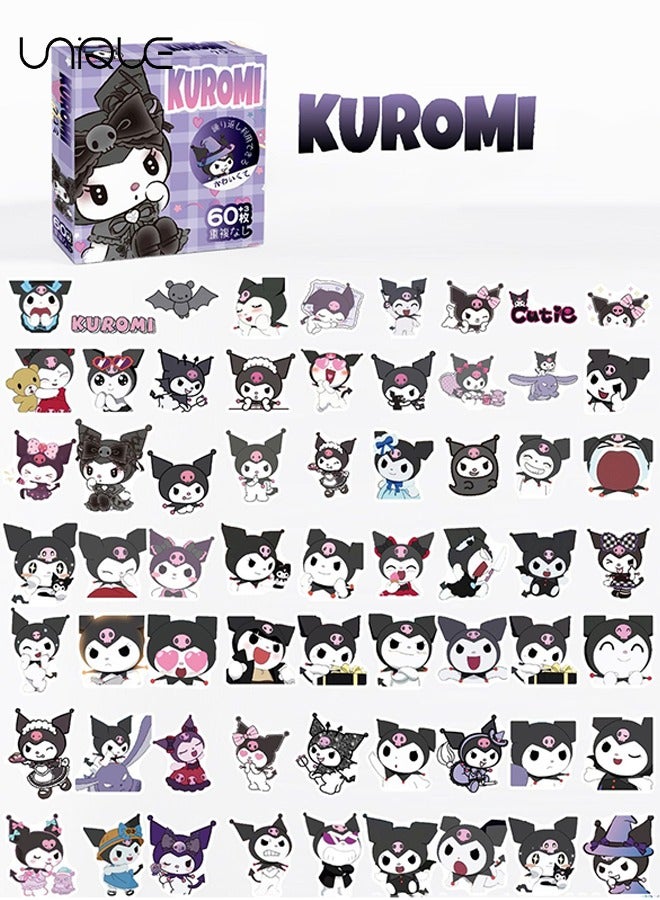 Unique 63 Pcs Kulomi Theme Stickers，Vinyl Waterproof Stickers for Water Bottles Laptop Phone Computer Guitar, Gifts for Teens, Girls, Fans - Image 4