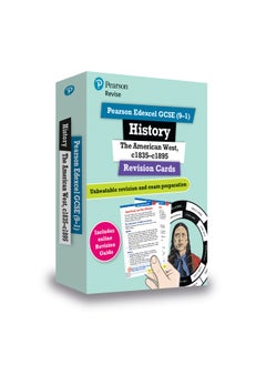 Pearson REVISE Edexcel GCSE History American West: Revision Cards incl. online revision and quizzes - for 2025 and 2026 exams 