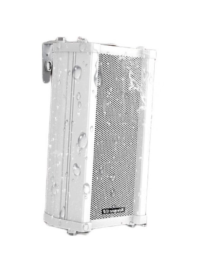 Newmine سماعة عمود خارجية مقاومة للماء من نيوماين، سماعة مثبتة على الحائط بجهد ثابت، مكبر صوت للبث المدرسي، Qb-510، 20 واط - Image 2