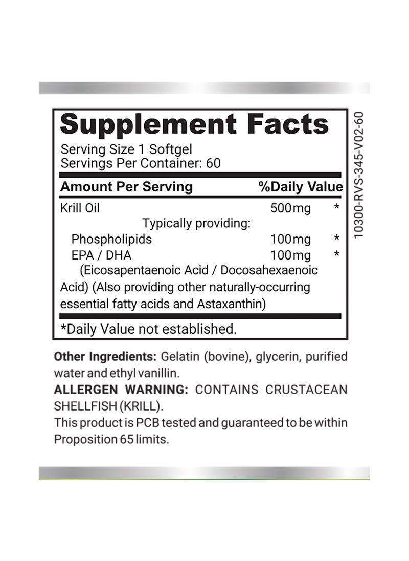 NATURE'S CHEC - Krill Oil - Image 1