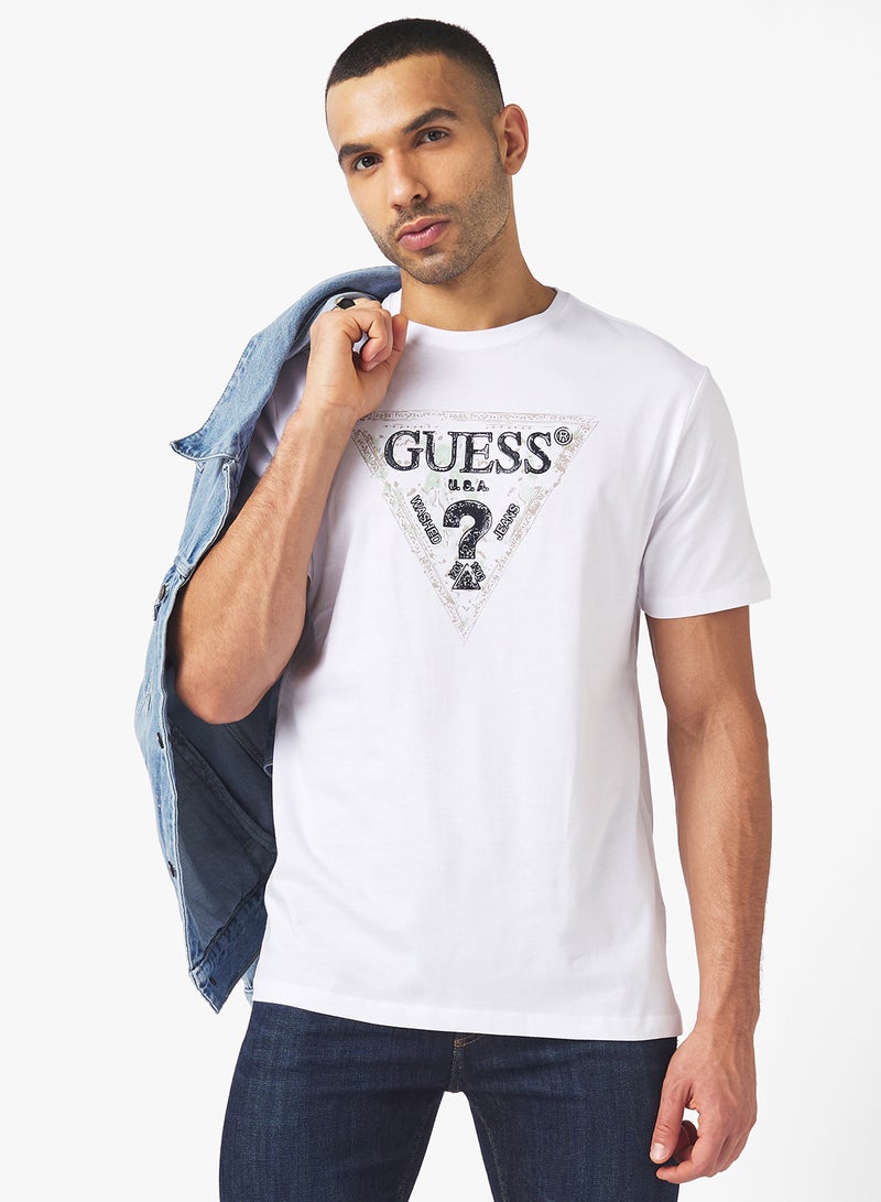 جس تيشيرت بأكمام قصيرة ورقبة دائرية من جيس - Image 3