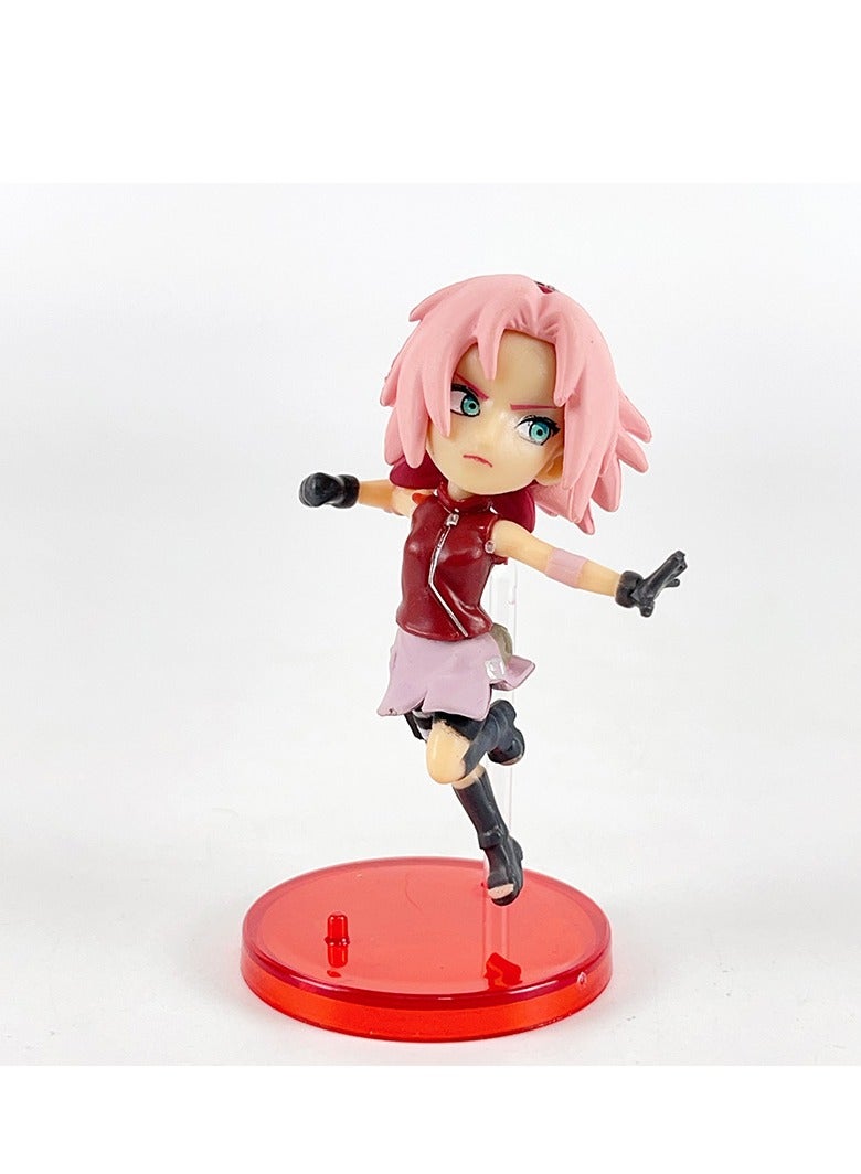 Q-version Naruto Figurines Series: 6-Piece Set Including Naruto, Hashirama Senju, Kakashi, Gaara, Jiraiya, and More - Image 3