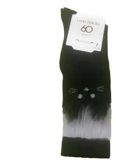 Goo Socks 6 Pairs Black Color Knee High Kids Socks 