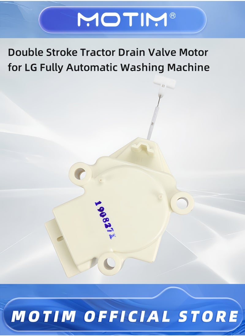Motim - 220V Washer Drain Valve Motor PQD-703 Double Stroke Tractor XPQ-6A QC22-1 for LG Fully Automatic Washing Machine Replacement Part - Image 1