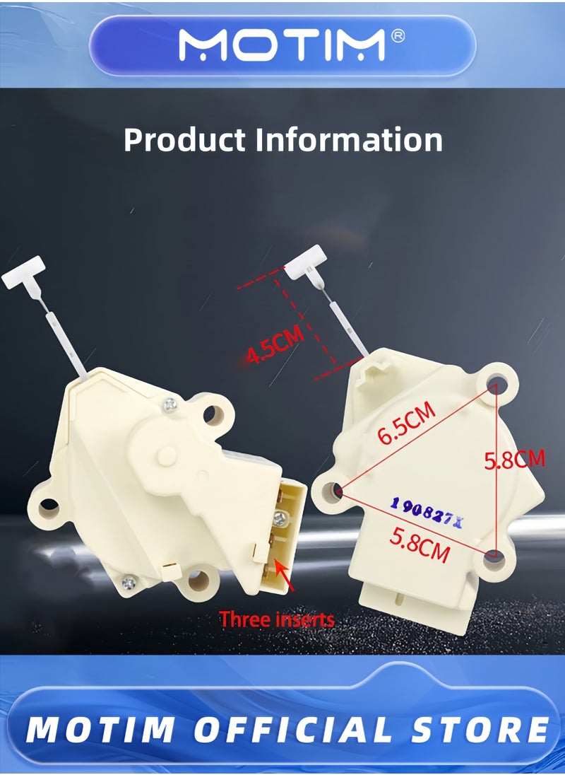 Motim - 220V Washer Drain Valve Motor PQD-703 Double Stroke Tractor XPQ-6A QC22-1 for LG Fully Automatic Washing Machine Replacement Part - Image 1
