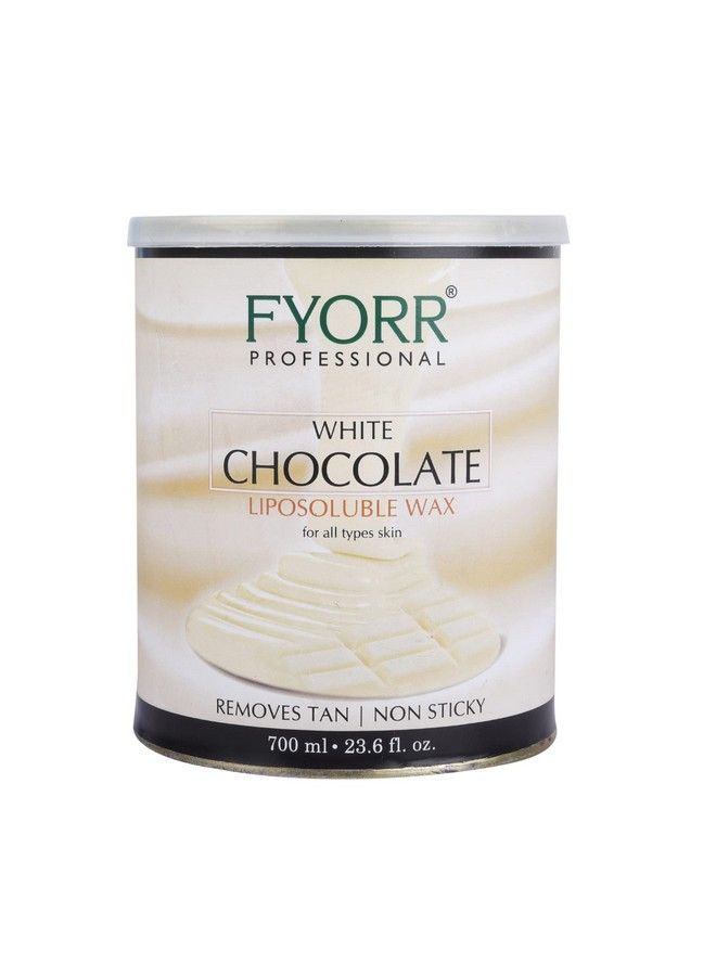 FYORR Liposoluble Milk Body Wax Less Painful Hair N Tan Removal Wax (Milk Wax) (White Chocolate) (700Ml) - Image 2