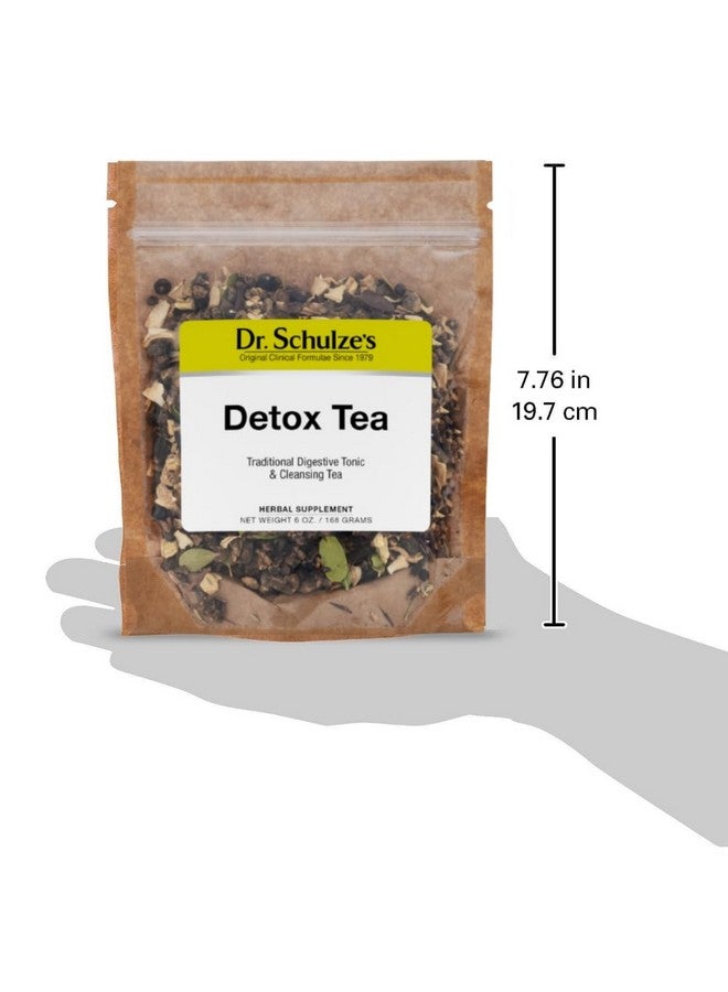 Dr. Schulze's Dr. Schulze’s | Detox Tea | All Purpose Herbal Tonic | Powerful Digestive Stimulant | Dietary Supplement | Ultimate Liver Cleanse | Helps Eliminate Gas & Indigestion | Release Toxins | 6 Oz. Pack - Image 5