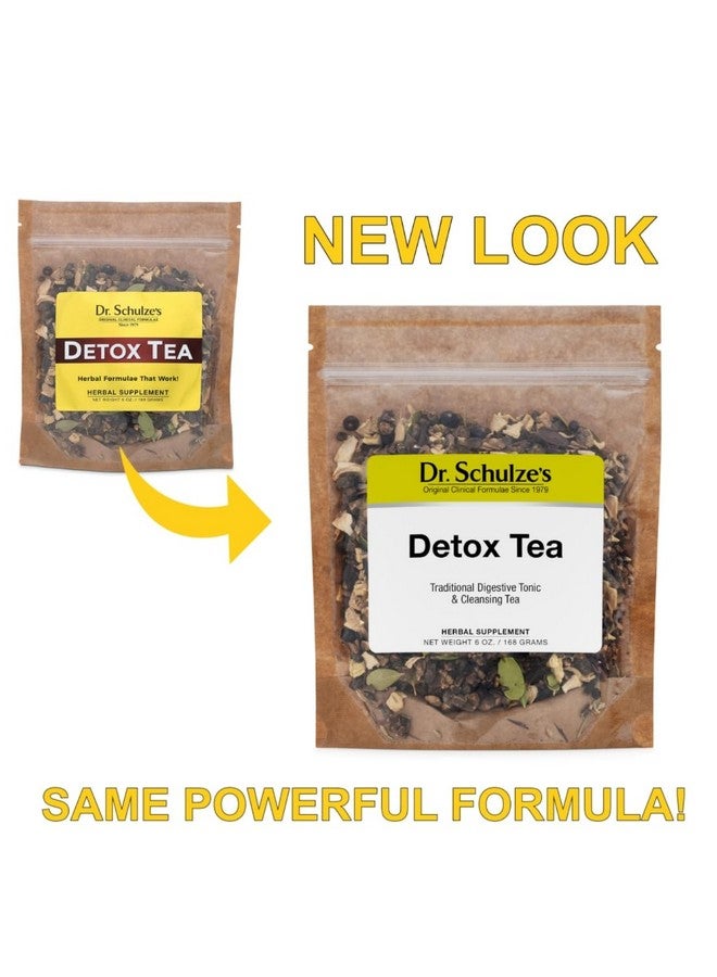 Dr. Schulze's Dr. Schulze’s | Detox Tea | All Purpose Herbal Tonic | Powerful Digestive Stimulant | Dietary Supplement | Ultimate Liver Cleanse | Helps Eliminate Gas & Indigestion | Release Toxins | 6 Oz. Pack - Image 4