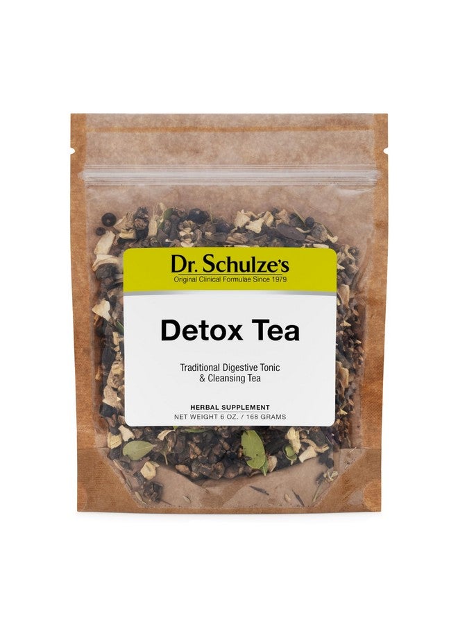 Dr. Schulze's Dr. Schulze’s | Detox Tea | All Purpose Herbal Tonic | Powerful Digestive Stimulant | Dietary Supplement | Ultimate Liver Cleanse | Helps Eliminate Gas & Indigestion | Release Toxins | 6 Oz. Pack - Image 1