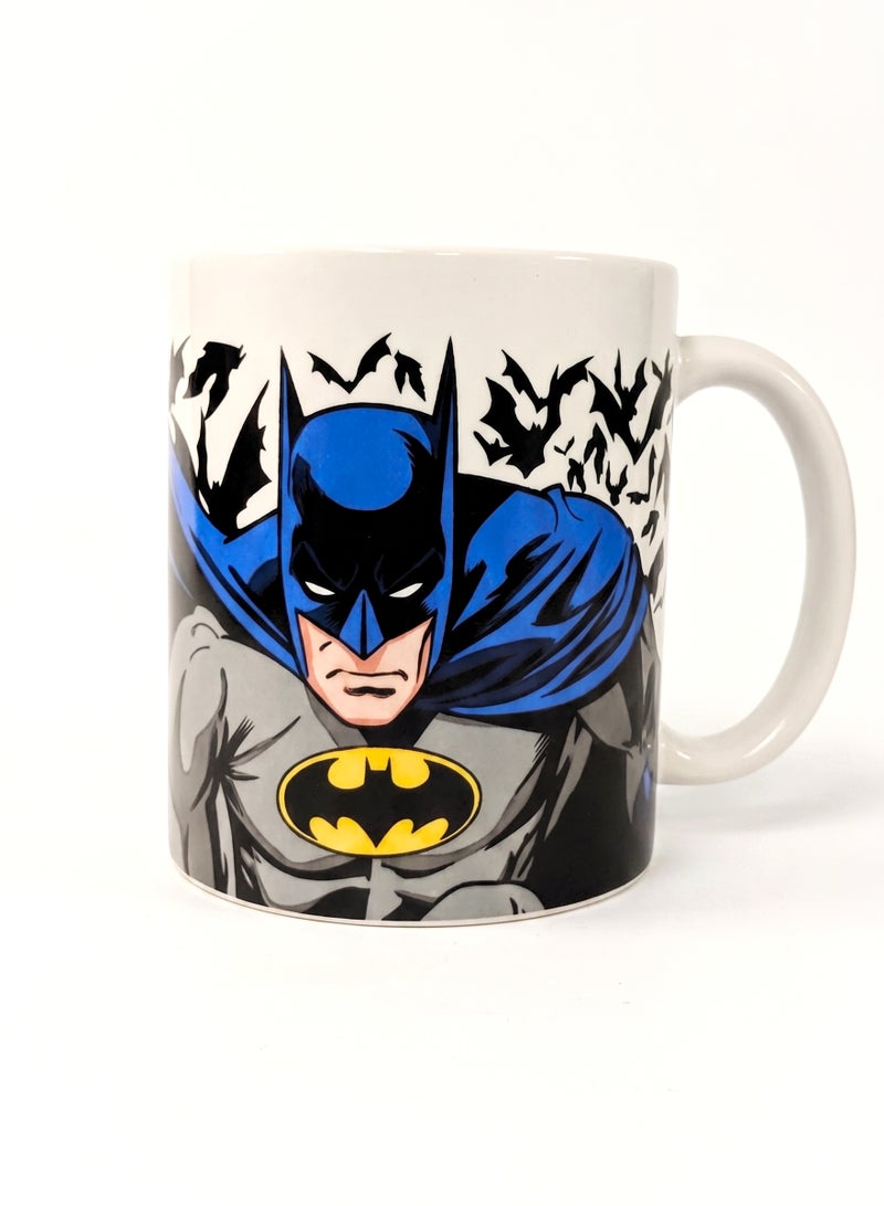 Stor Batman City Ceramic Mug for Kids & Fans – 11oz BPA-Free Durable Coffee Mug for Hot & Cold Beverages, Microwave Safe Printed Ceramic Cup for Home, Office & Everyday Use - Image 1