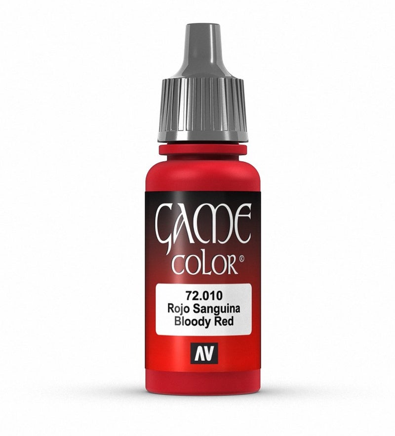 Vallejo Game Color Bloody Red Paint, 17ml