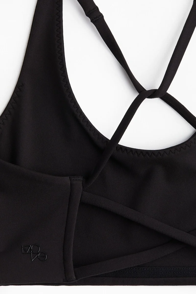 H&M Light Support Sports Bra In Softmove