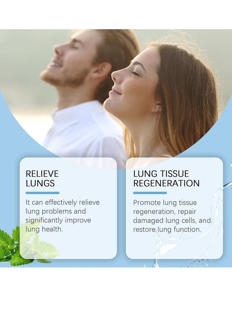 ximonth Herbal Lung Cleansing Spray, Natural Herbal Lung Essence Cleanse Mist, Lung Cleansing Spray, Protect The Lungs, Clean The Lungs, Breathe Freely, Powerful Lung Support 1FL.OZ/30ML - Image 3