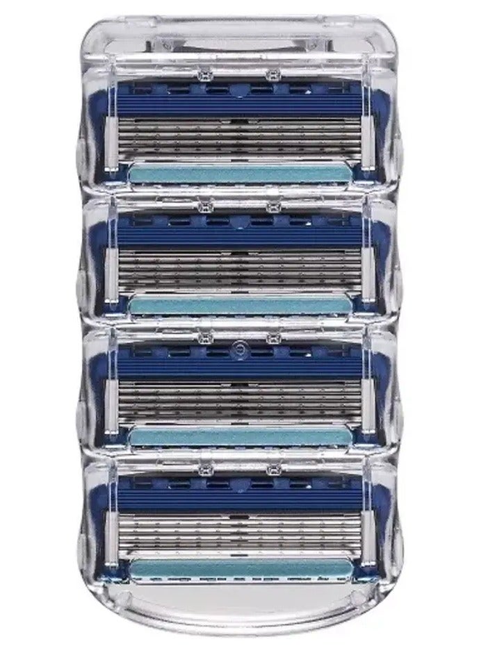 Gillette ProGlide Razor Blades Men, 5 Blade Refills, Precision Trimmer, 4 Count - Image 2