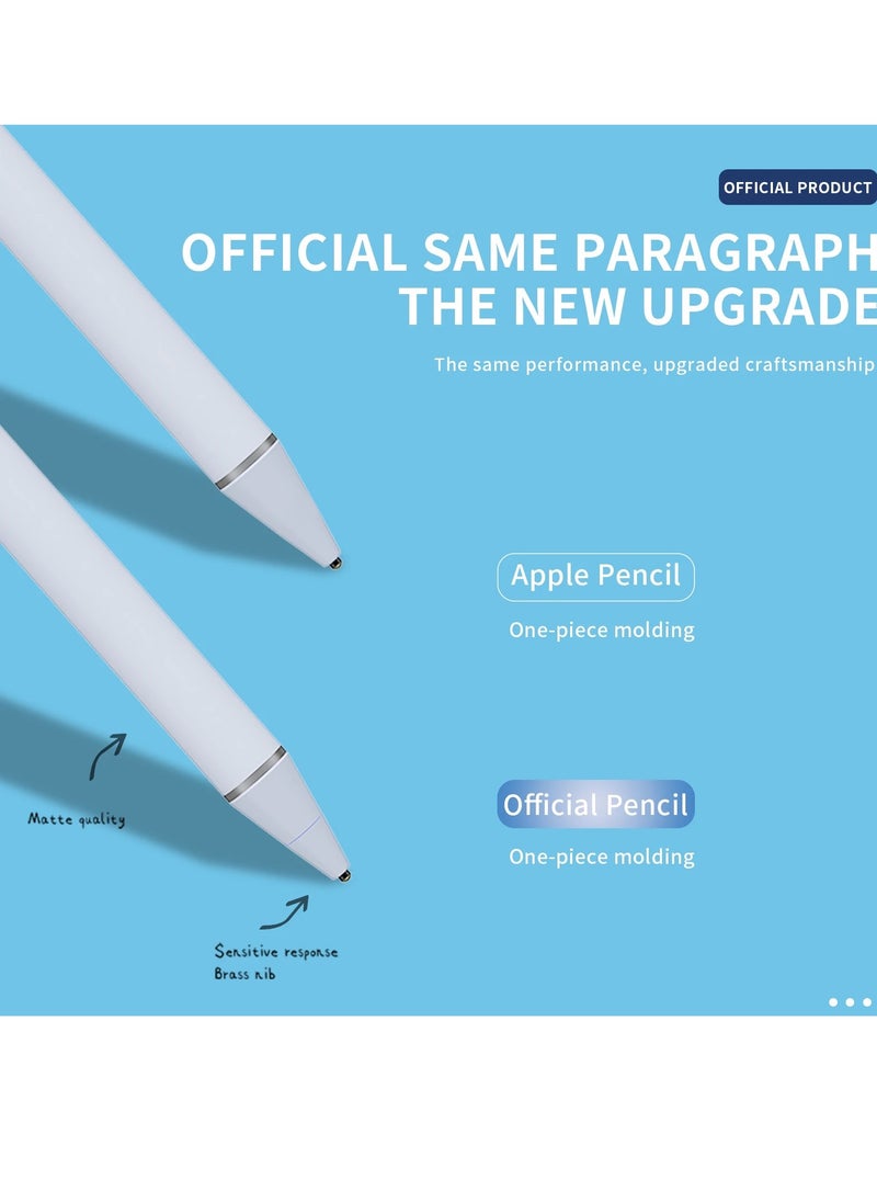 Stylus - An active and smart digital iPad stylus pen that is easy to use and supports all smart devices that support a touch screen white - Image 1