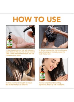 Generic Jamaican Black Castor Oil + Rosemary Oil + Batana Oil (Shampoo And Conditioner), Green  - Image 4