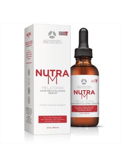 Advanced Trichology NutraM™ Hair Growth Serum - Dermatologist Tested, Approved* by American Hair Loss Association | Scalp DHT Blocker for Thinning Hair Men and Women, Backed by 20 Years of Hair Regrowth Clinic Experience  - Image 1