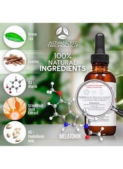 Advanced Trichology NutraM™ Hair Growth Serum - Dermatologist Tested, Approved* by American Hair Loss Association | Scalp DHT Blocker for Thinning Hair Men and Women, Backed by 20 Years of Hair Regrowth Clinic Experience  - Image 3