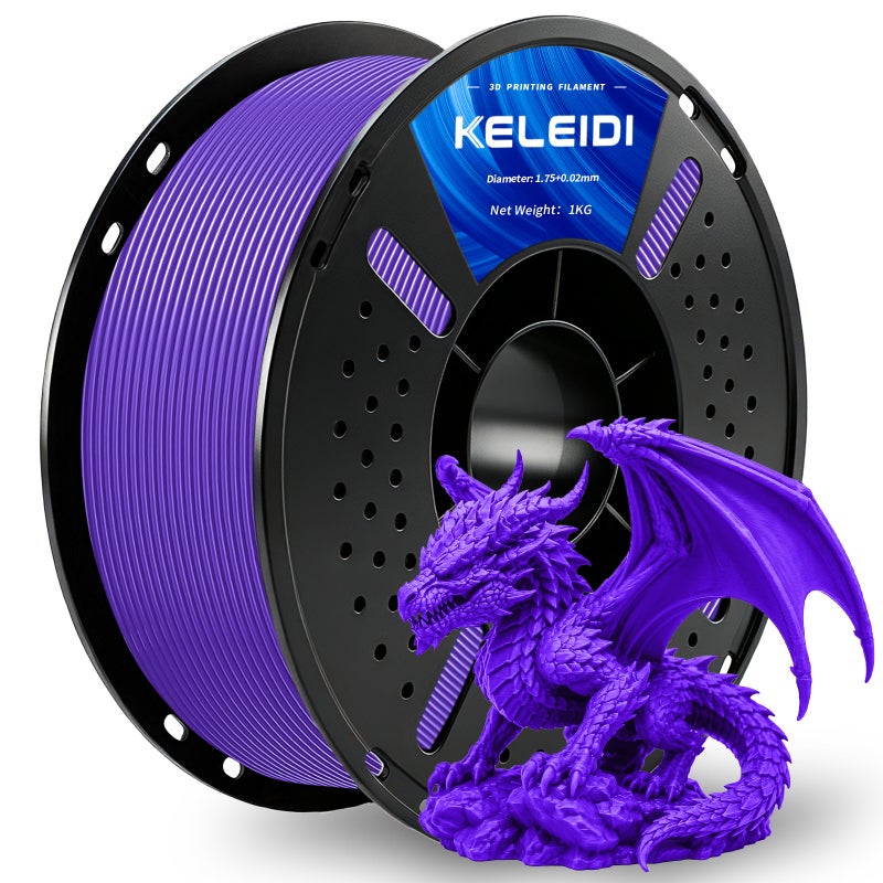 PLA Basic 3D Printer Filament 1.75mm 1kg Spool Neatly Wound Compatible with Bambu Lab Printers - Image 1