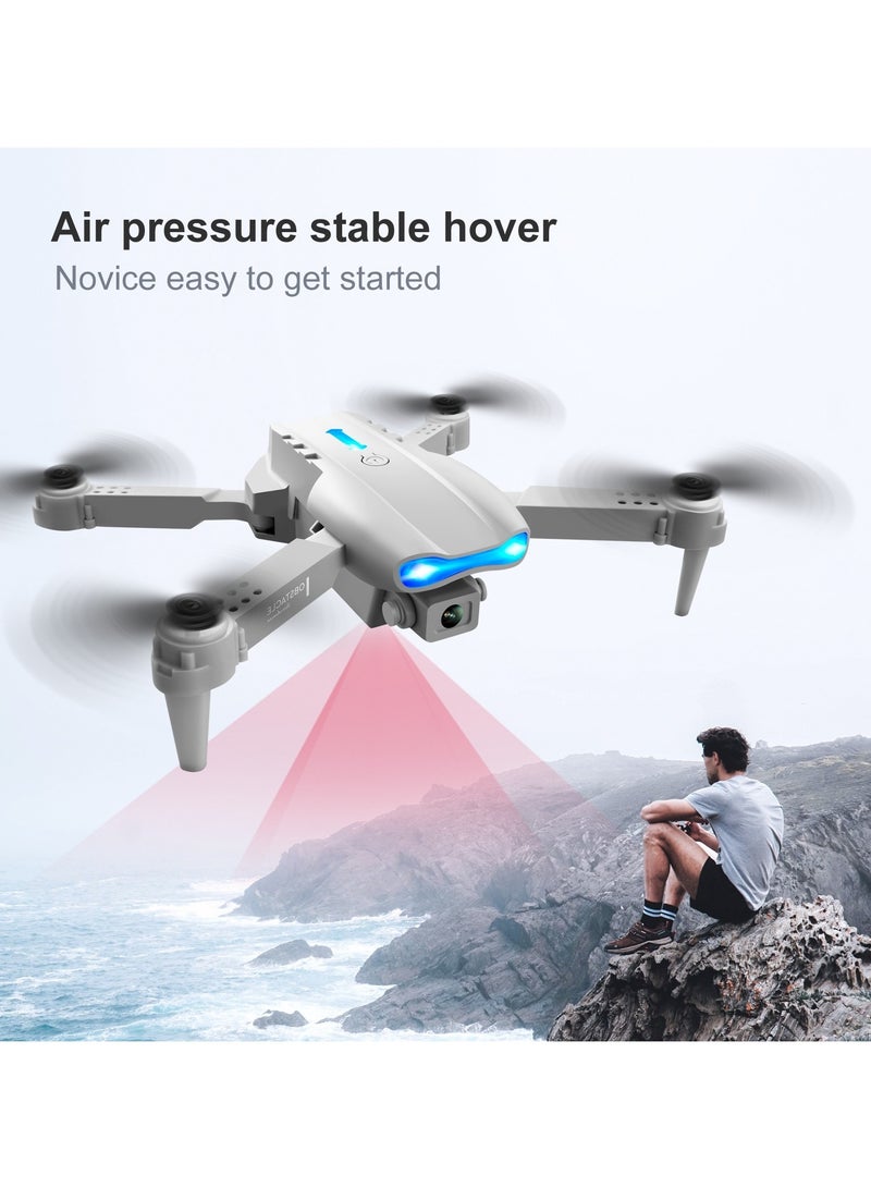 DubaiGallery E99 PRO Aircraft 4K Dual Camera Drone Wireless WiFi RC Quadcopter Foldable Obstacle Avoidance Mini Drone  - Image 2
