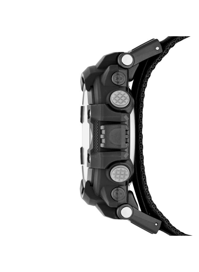 SKECHERS Men's Quartz Metal and Plastic Fitness Watch, Black (Sr1037), Digital Display - Image 2