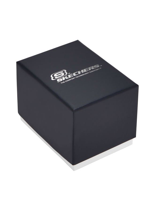 SKECHERS Men's Quartz Metal and Plastic Fitness Watch, Black (Sr1037), Digital Display - Image 5