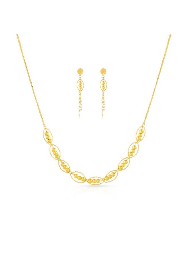 BAFLEH JEWELLERY Elegance Redefined  Stunning 21K Gold Necklace Sets at Bafleh Jewellery - Image 2