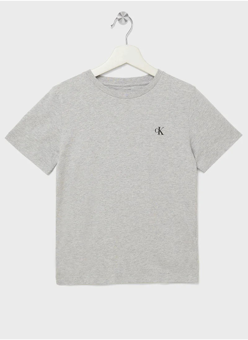 Calvin Klein Jeans Youth 2-Pack Monogram Top