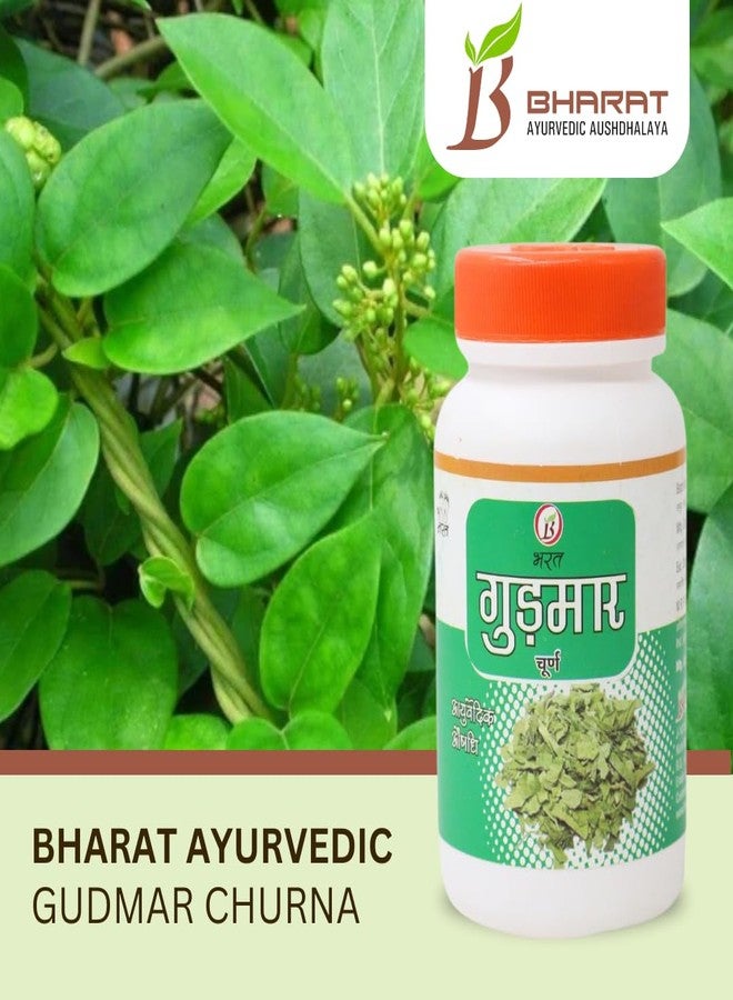 Bharat Ayurvedic Aushdhalaya Gudmar Churna, Powder | Helpful in Diabetes 100gm (Pack of 2) - Image 4