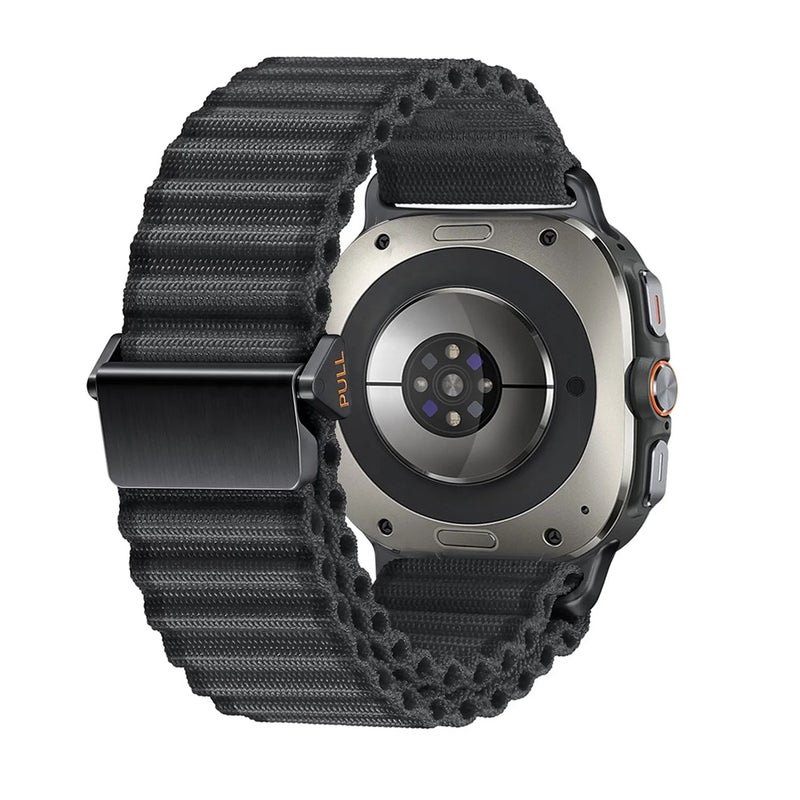 Bluejw 25mm Cross Country Sport Ocean Woven Nylon Watch Strap - Replacement Band with Secure Lock for Same Model Watches - Image 5