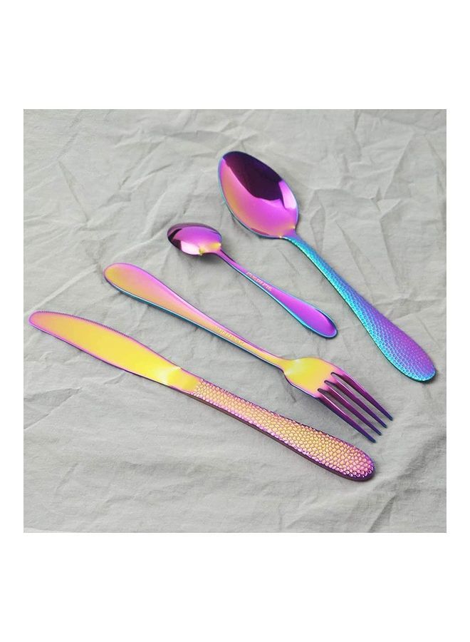 NIBEMINENT 5-Piece Cutlery Set Multicolour - Image 2