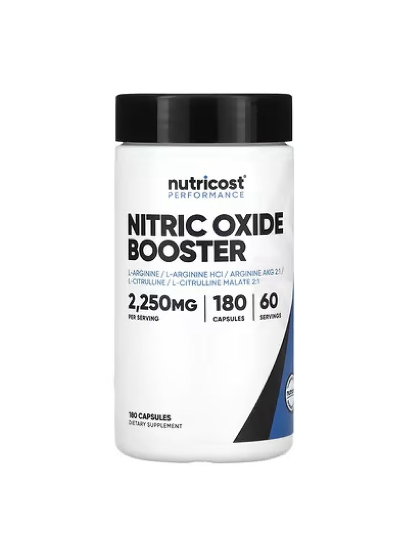 الأداء، معزز أكسيد النيتريك، 180 كبسولة