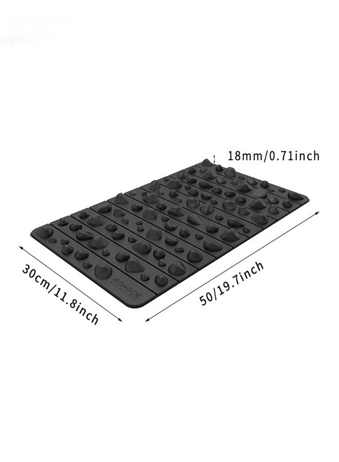 general Portable anti-fatigue shiatsu board eva reflexology yoga acupressure pad fitness balance massage support - Image 4