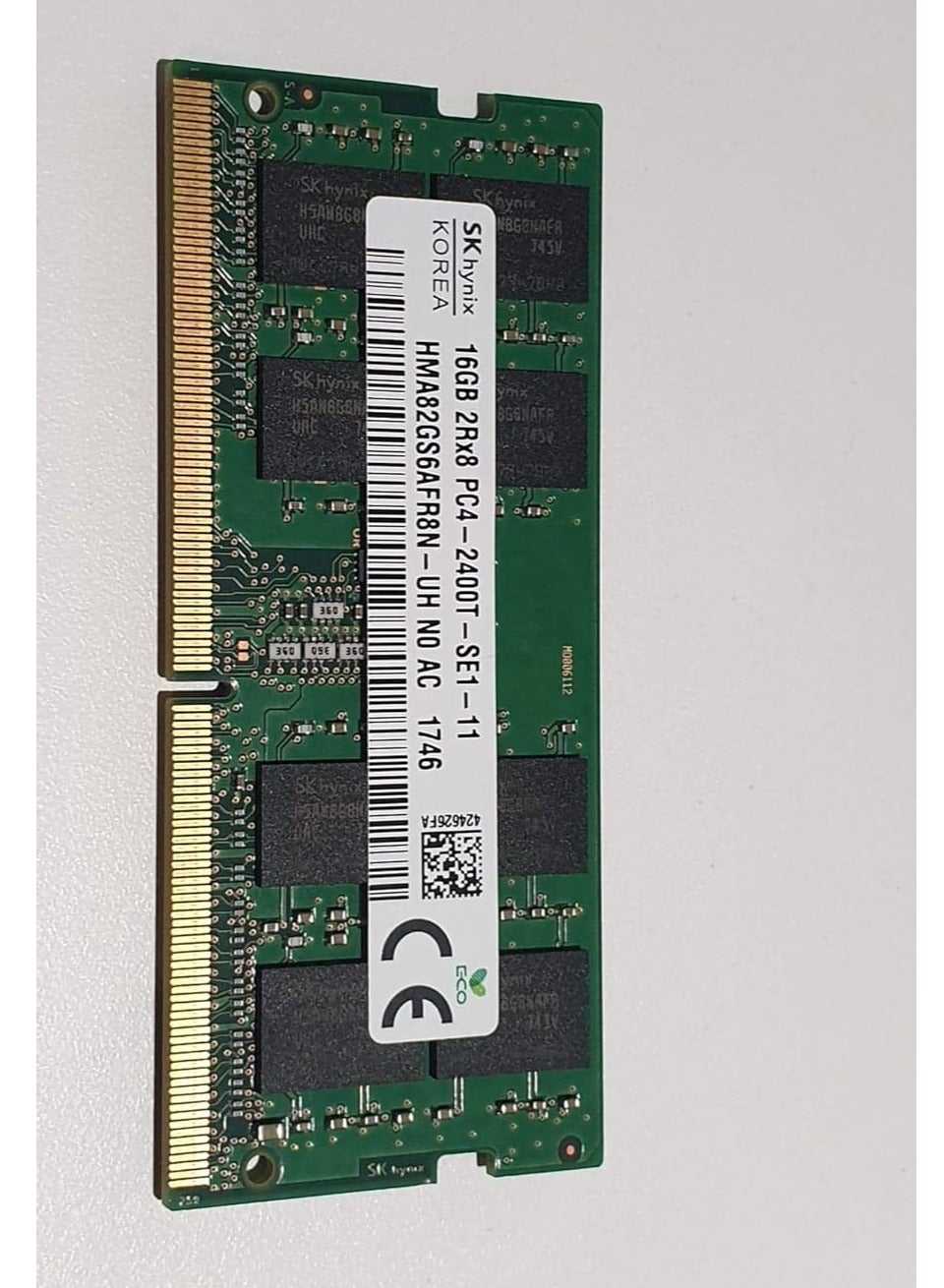 【Dell純正】 16GB SK Hynix DDR4 2400 Hynix HMA82GS6AFR8N-UH 16GB DDR4-2400 SODIMM at