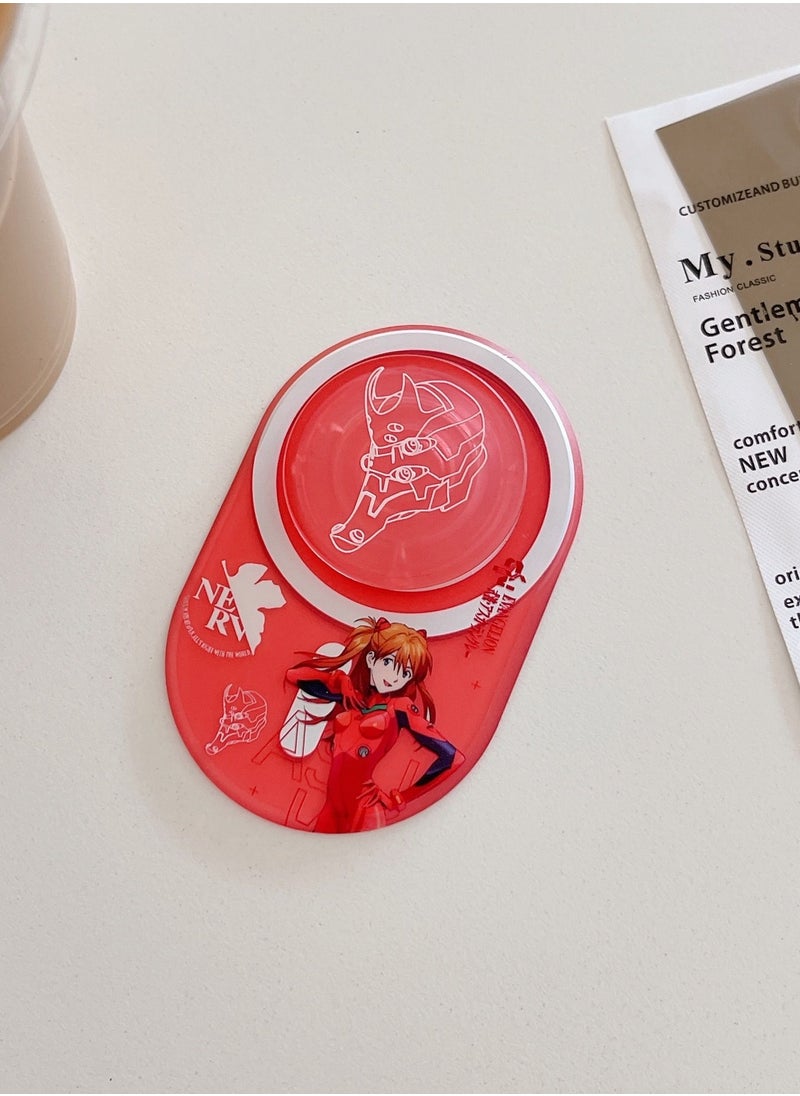 Casetify - EVA Phone Grip Stand Compatible with MagSafe, MagSafe Phone Grip Holder, Wireless Charging Compatible Red - Image 1