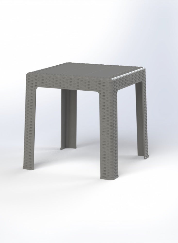 3MPlast Sinora Rattan Square Coffee Table - Image 1